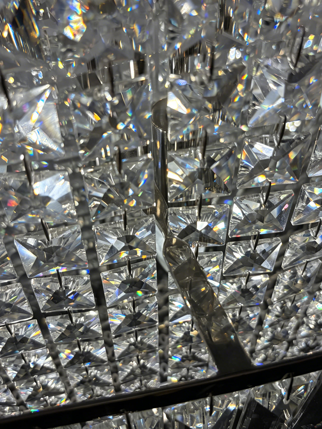 Tiered Round Crystal Chandelier