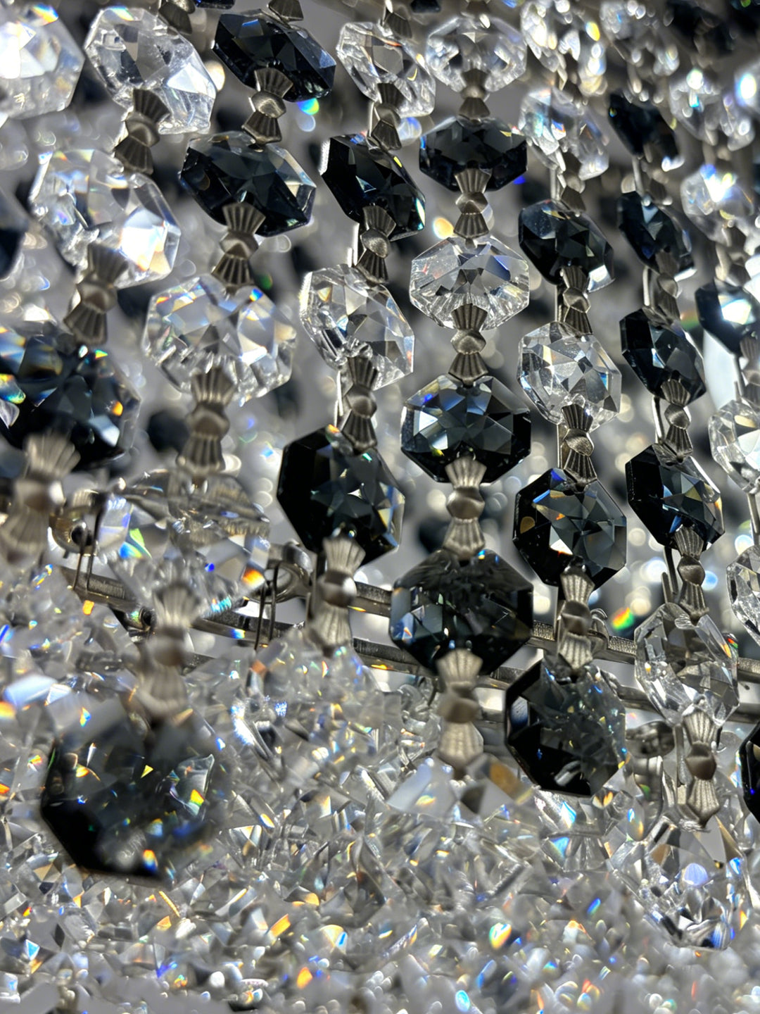 Cylindrical Crystal Pendant Light