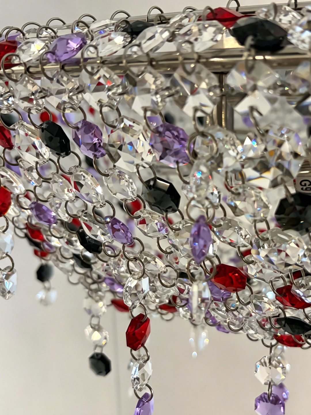 Clear Crystal Linear Chandelier