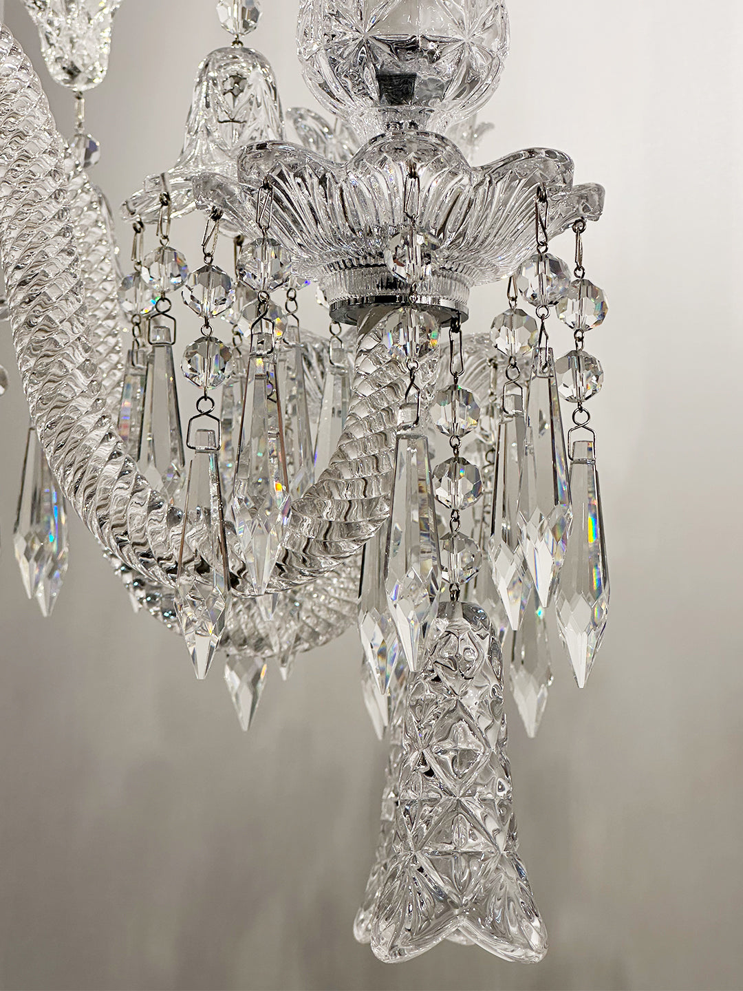 Luxury Linear Crystal Chandelier
