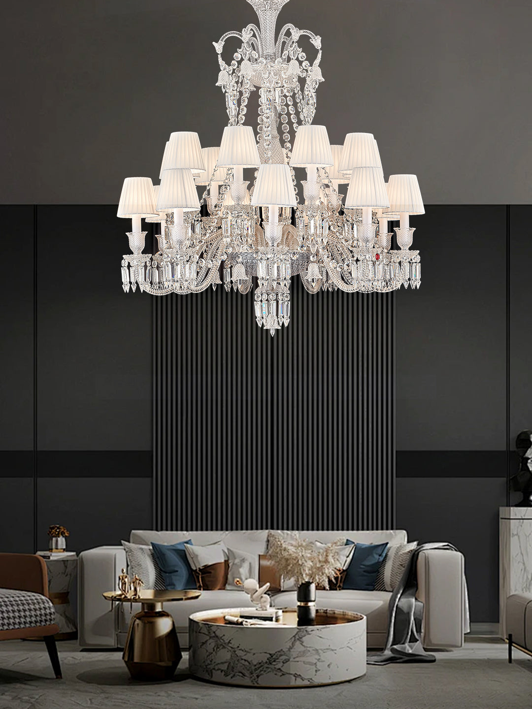 Zénith Crystal Chandelier