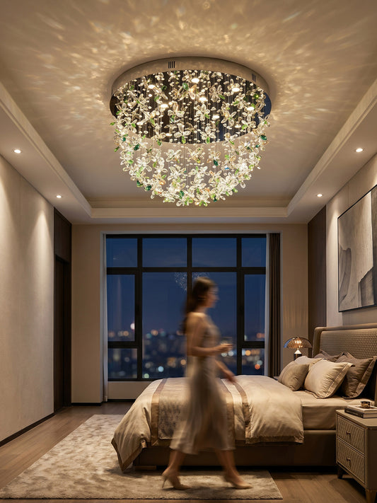 Multicolor Butterfly Crystal Chandelier
