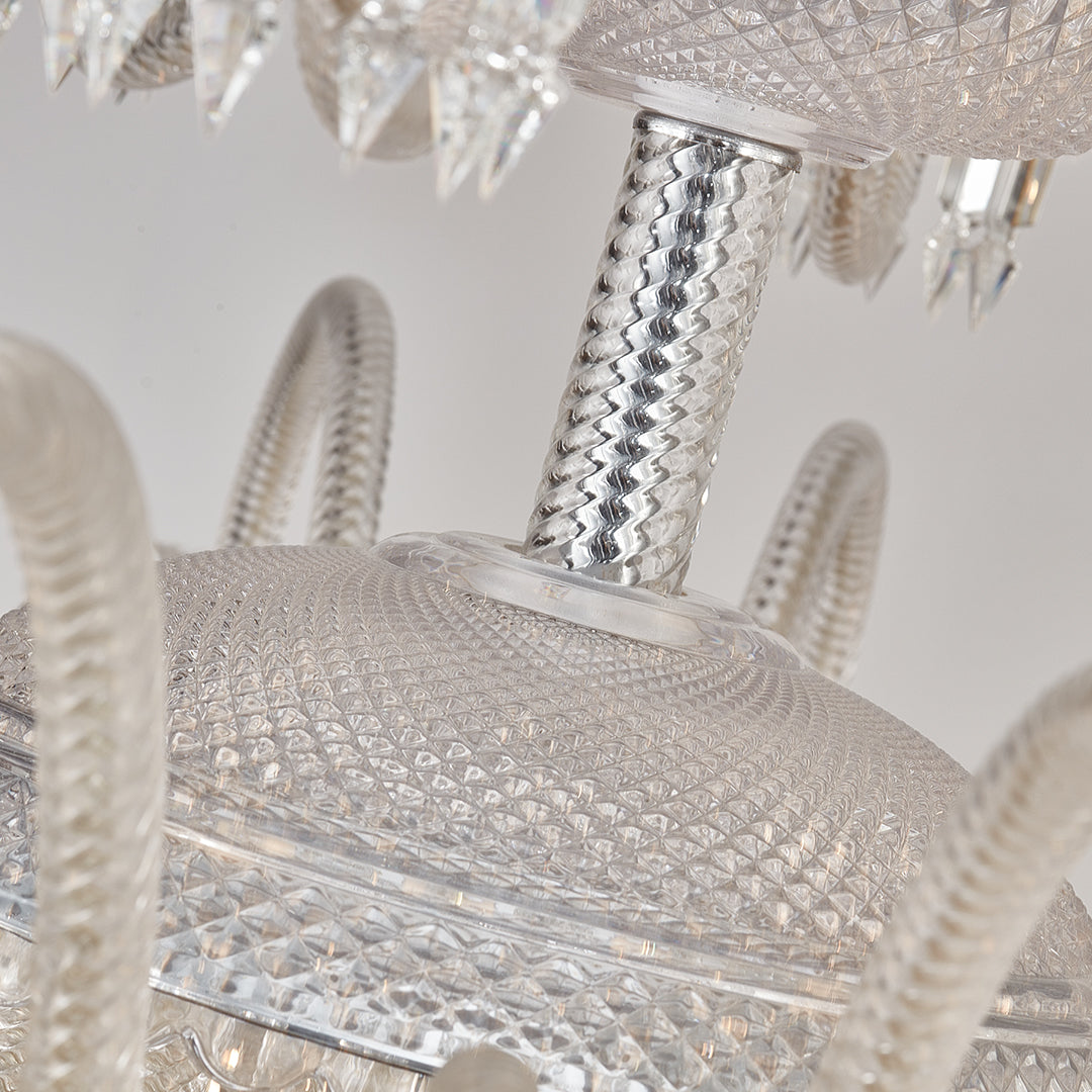 42 lights baccarat crystal chandelier with shades
