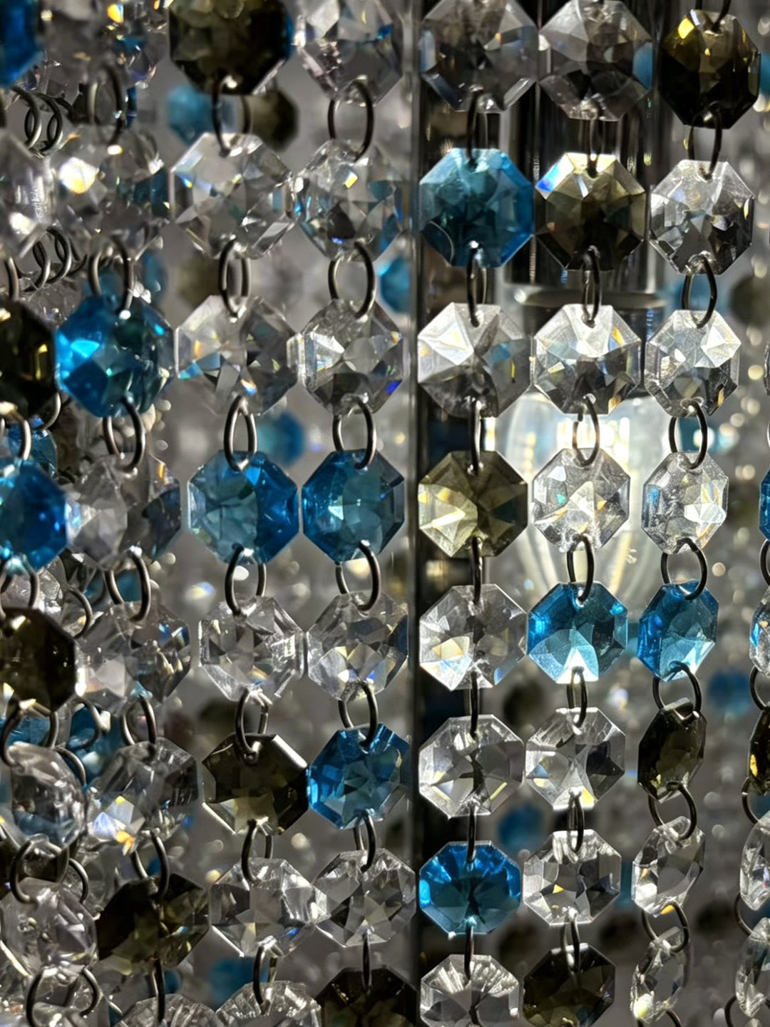 Crystal Waterfall Wall Sconce