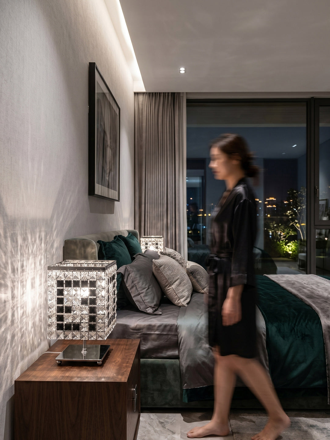 F-Style Crystal Table Lamp