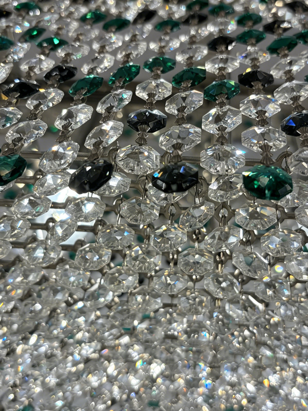 Modern Linear Crystal Chandelier