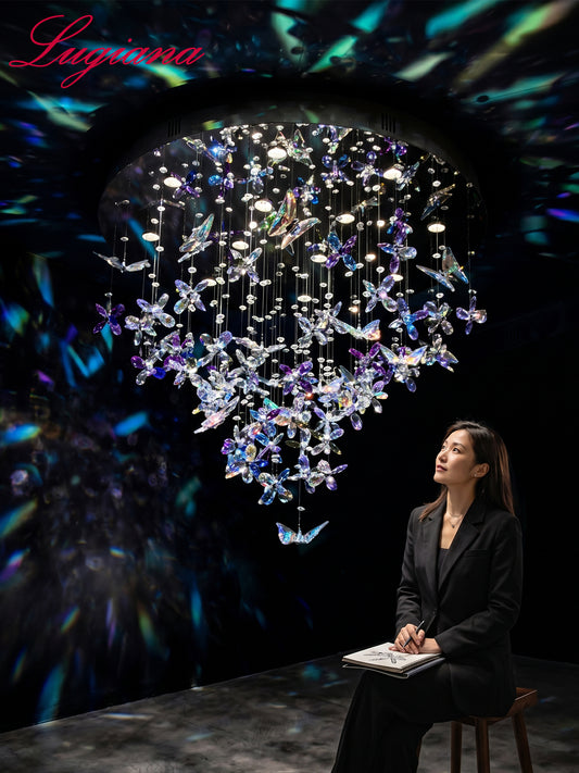 Butterfly Crystal Chandelier