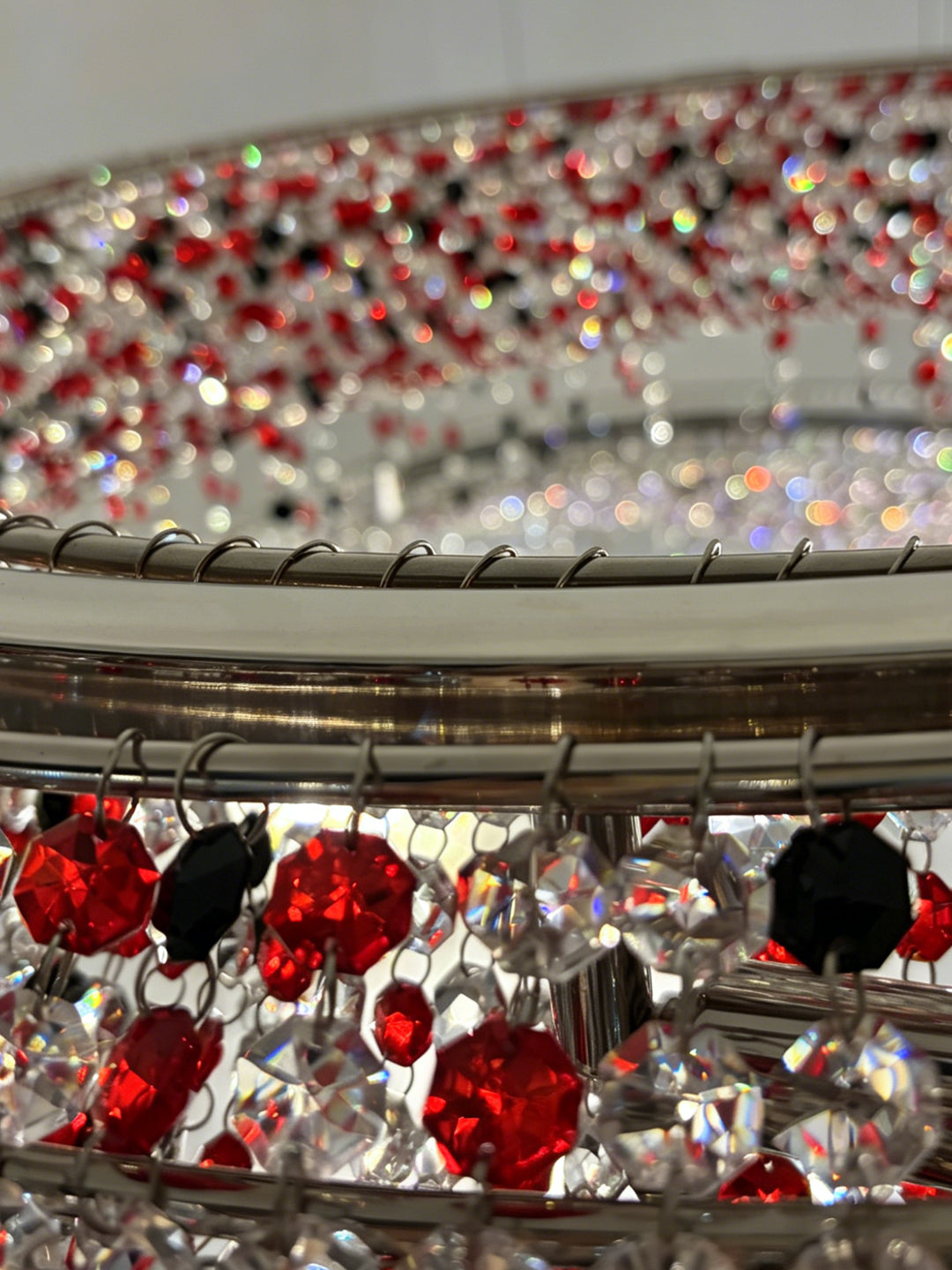 Modern Crystal Ring Chandelier