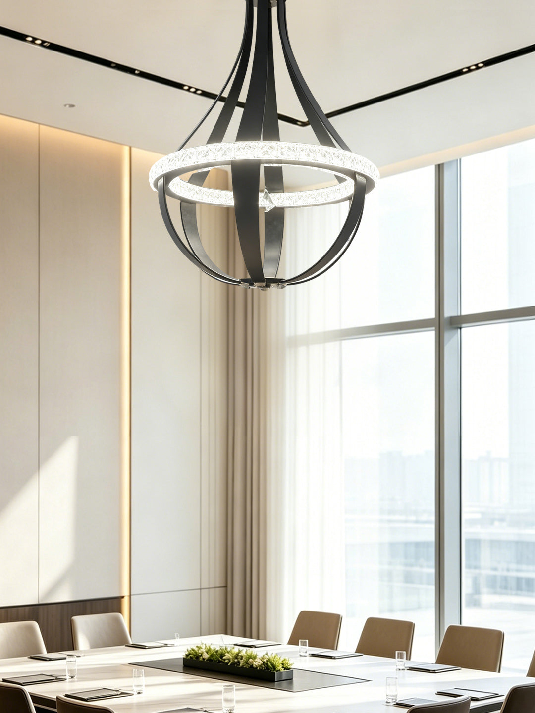 Modern LED Ring Pendant Light