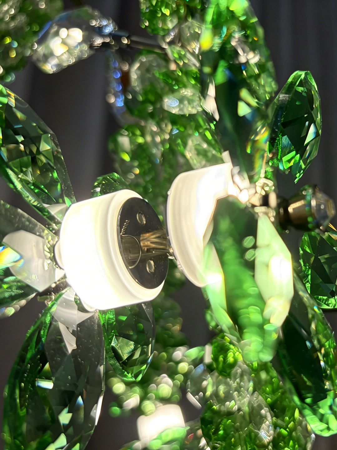 Gold Branch Floral LED Chandelier