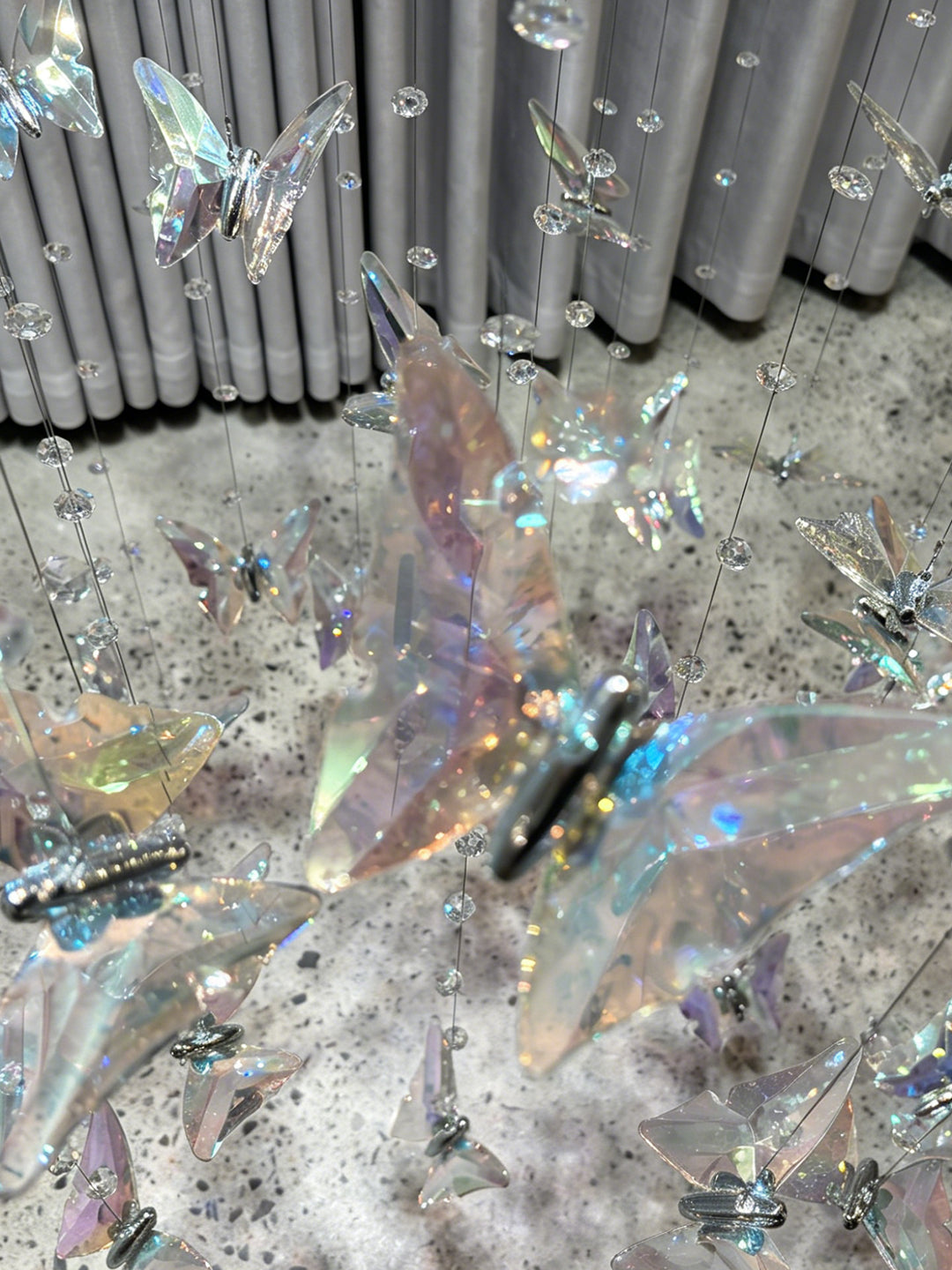 Cascade Crystal Staircase Chandelier