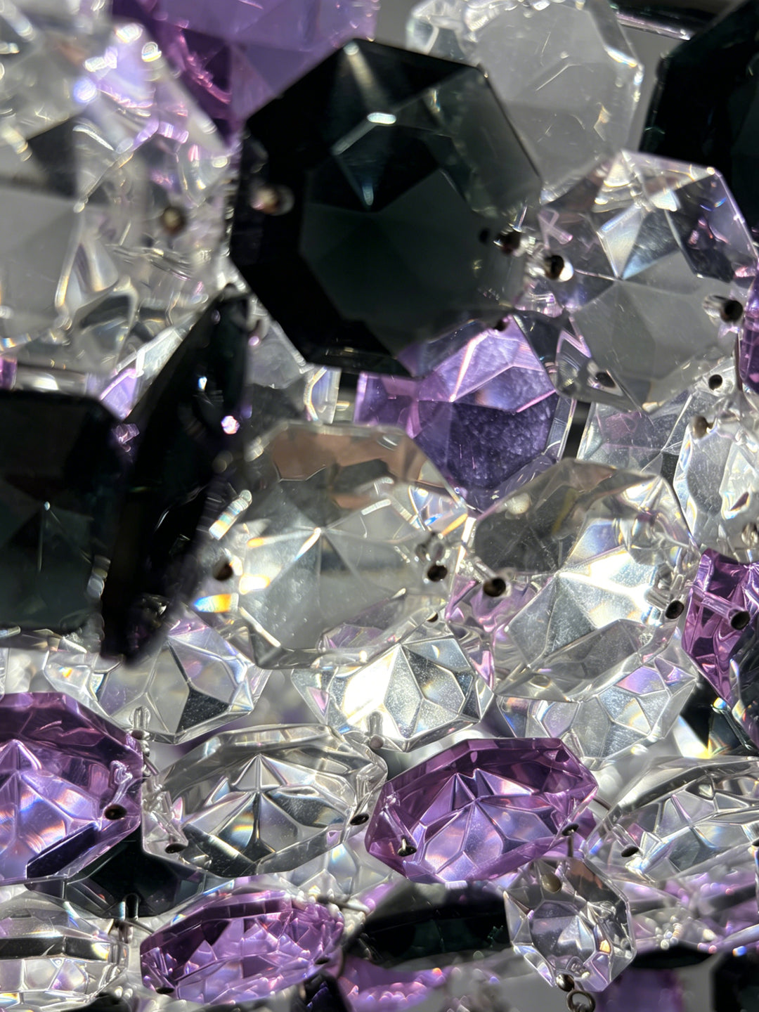 Linear Crystal Chandelier