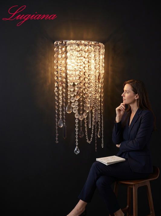 Crystal Wall Sconce