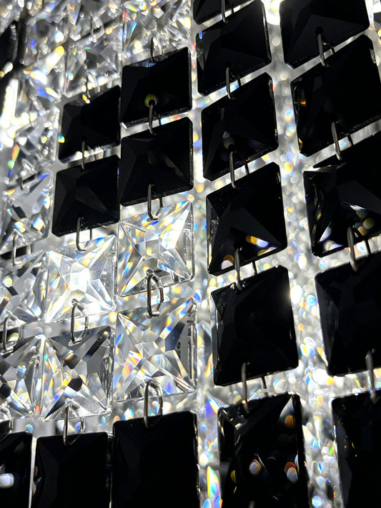 Linear Crystal Kitchen Island Pendant Light