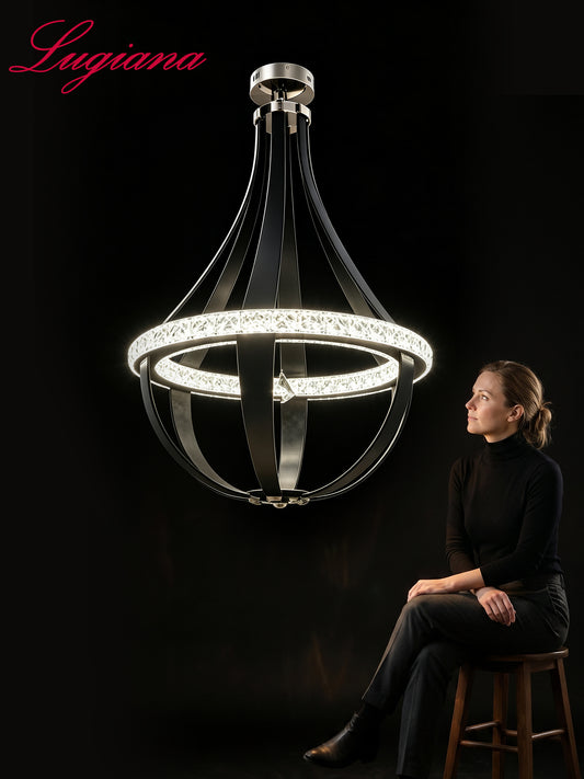 Modern LED Ring Pendant Light