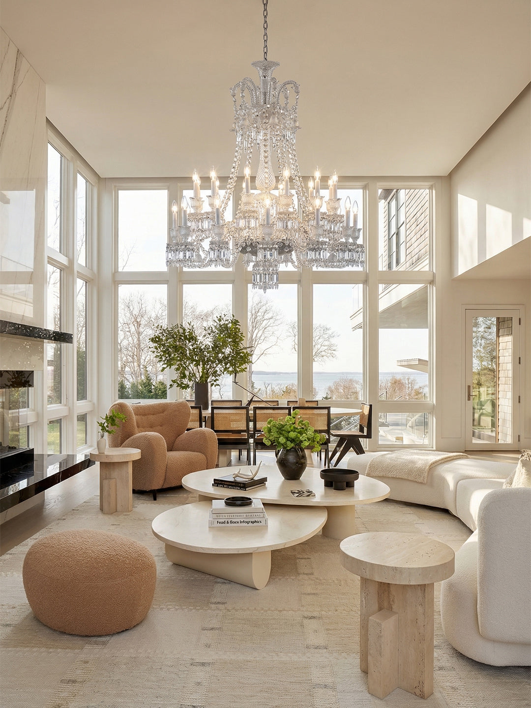 Zénith Crystal Chandelier