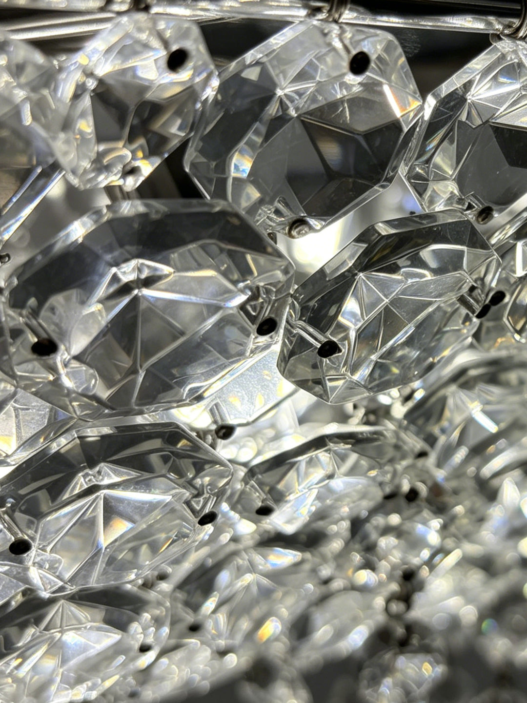 Oval Crystal Chandelier