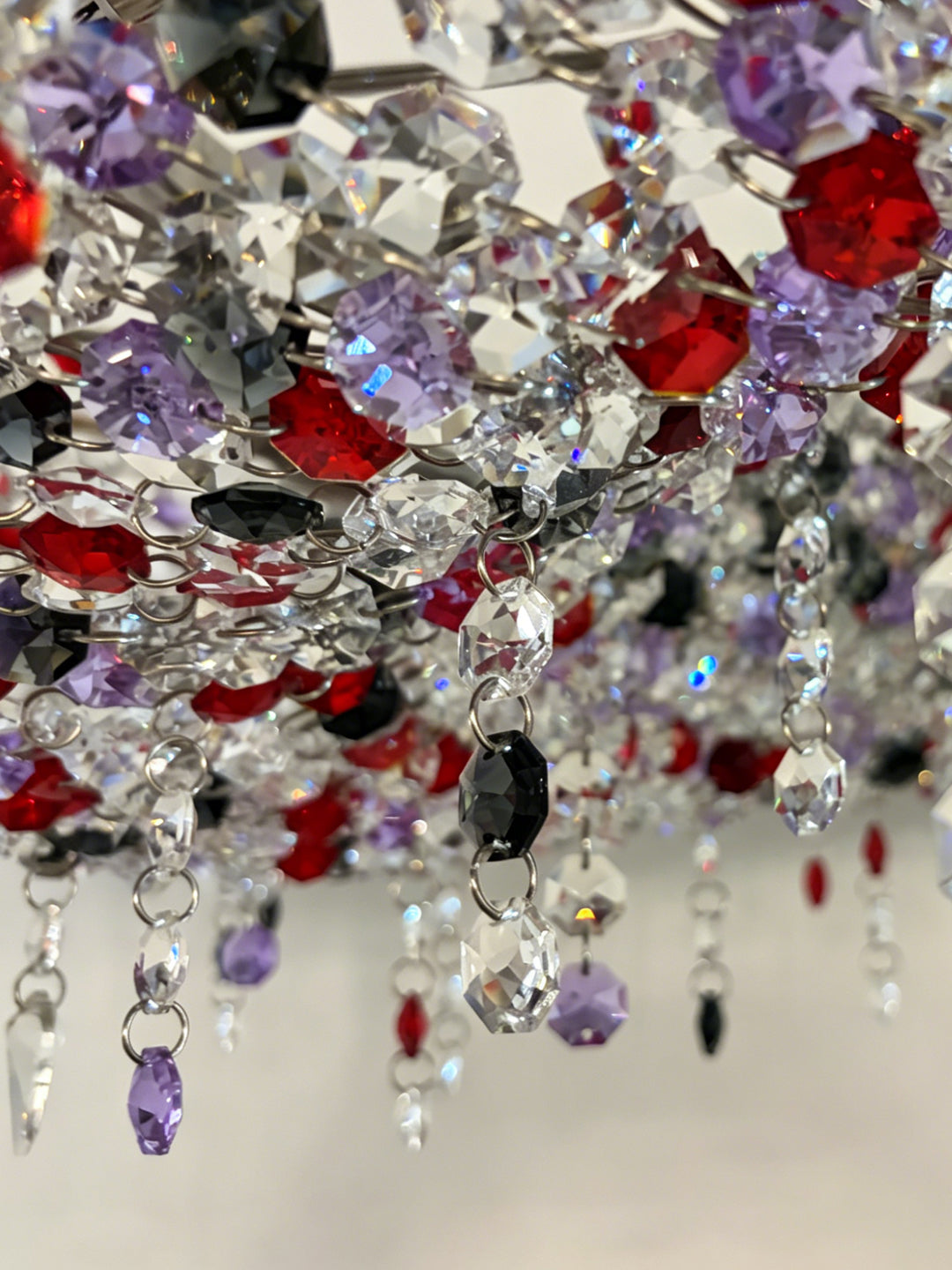 Clear Crystal Linear Chandelier