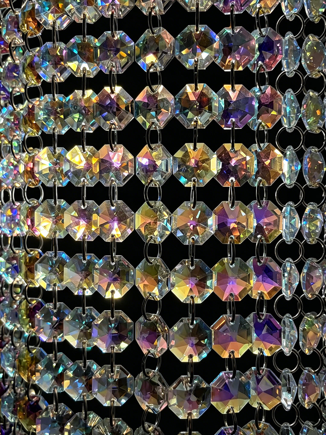 Crystal Cylinder Wall Sconce
