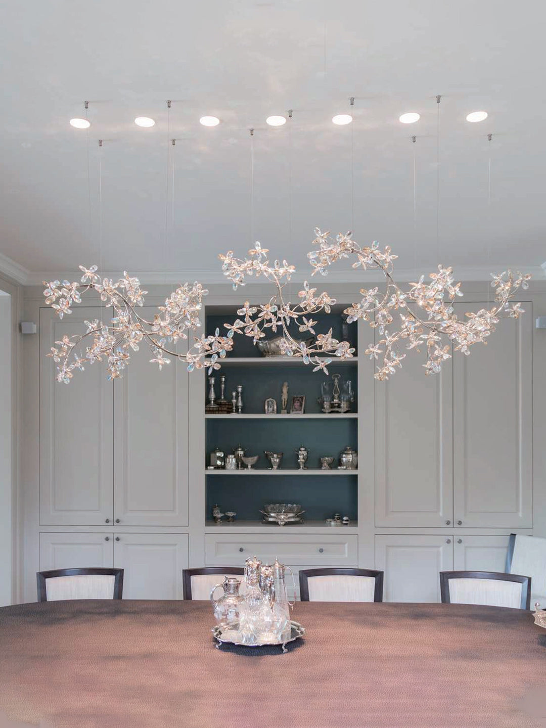 Multicolor Floral Crystal Wall Sconce