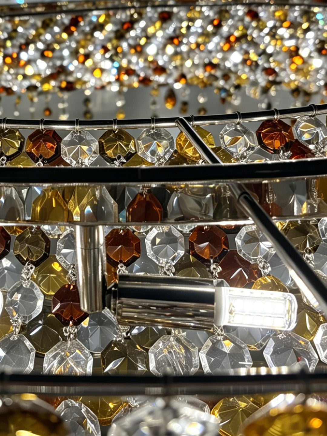 Modern Ring Crystal Chandelier