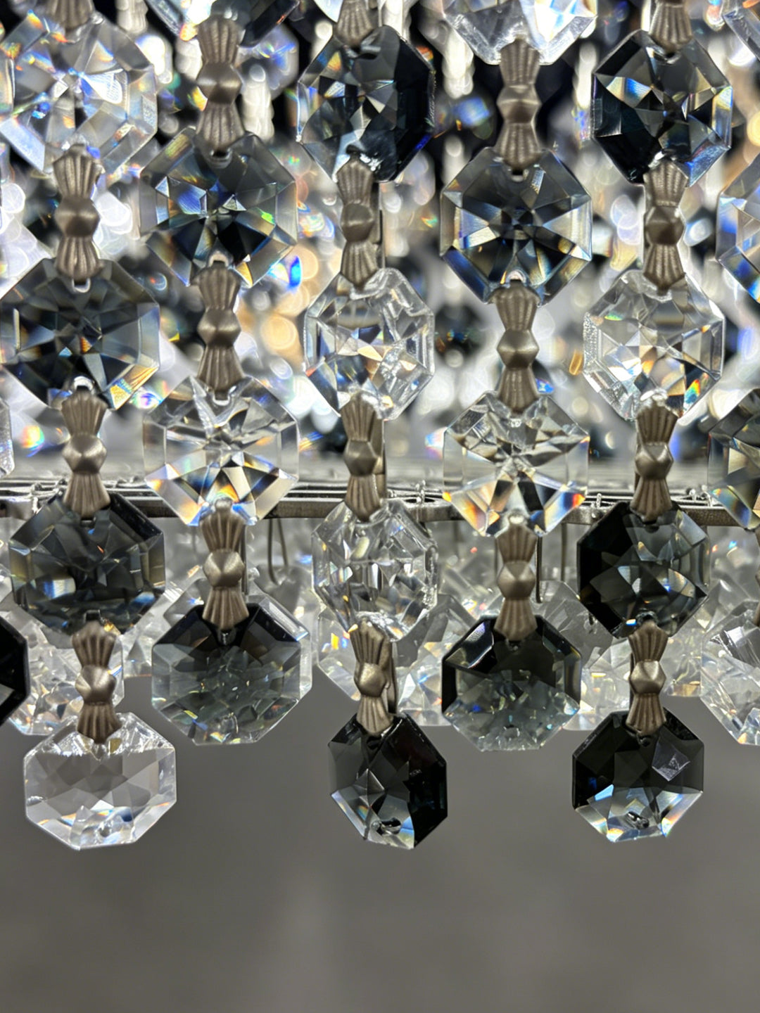Cylindrical Crystal Pendant Light