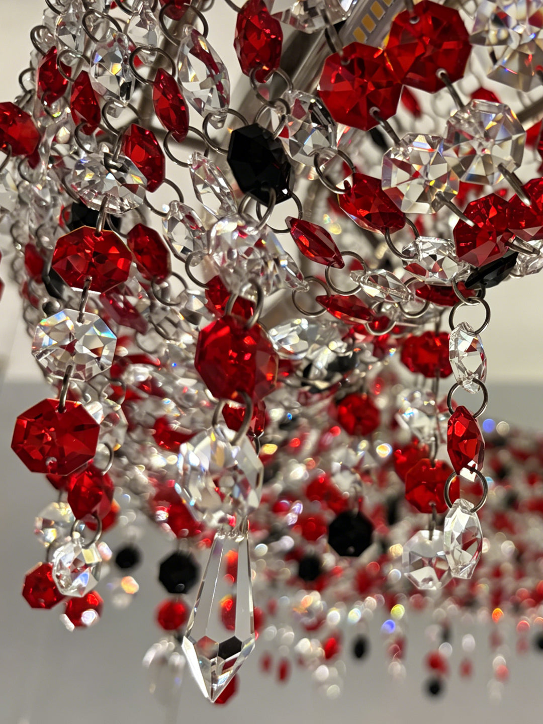 Modern Crystal Ring Chandelier