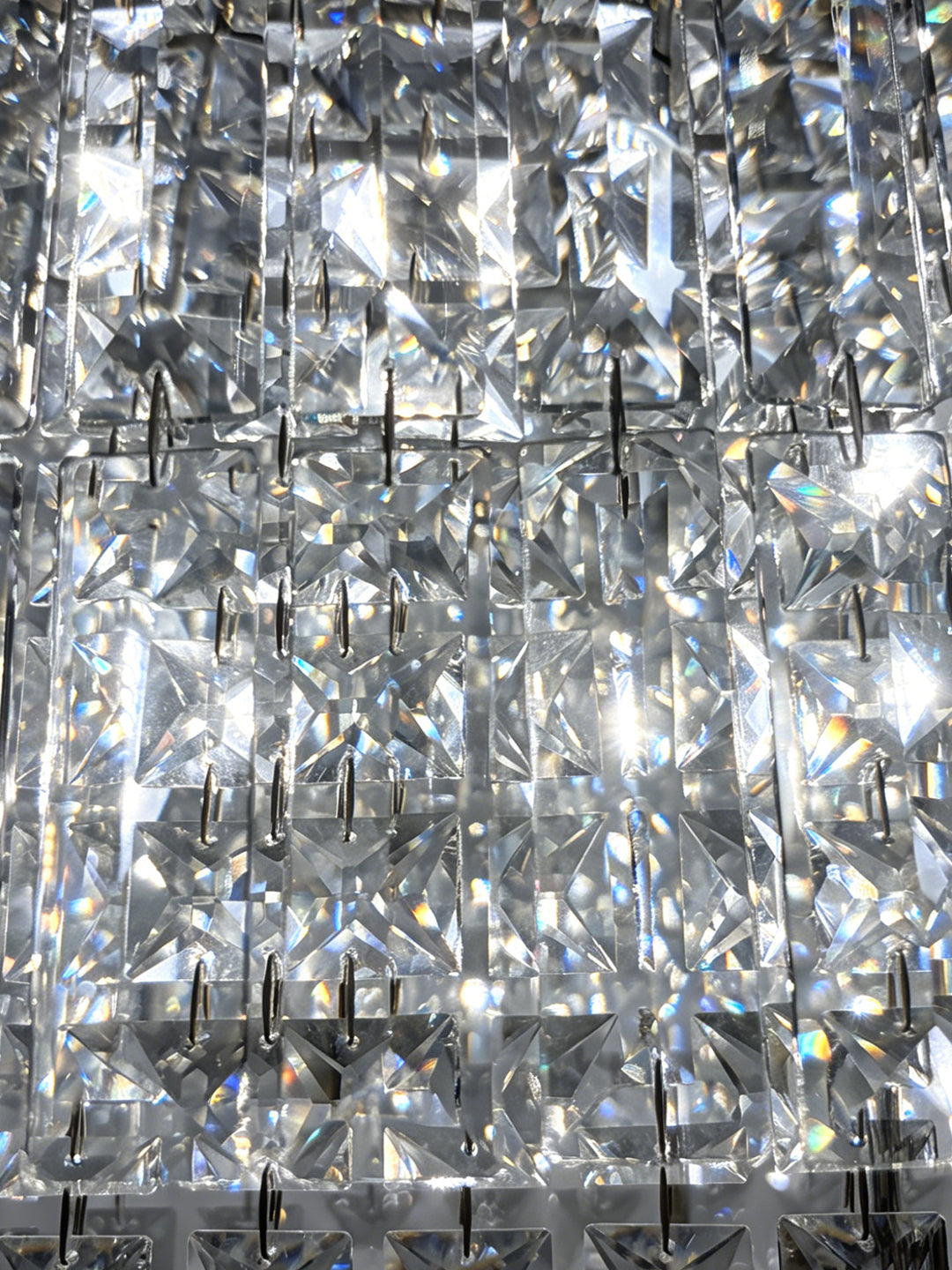 Tiered Round Crystal Chandelier