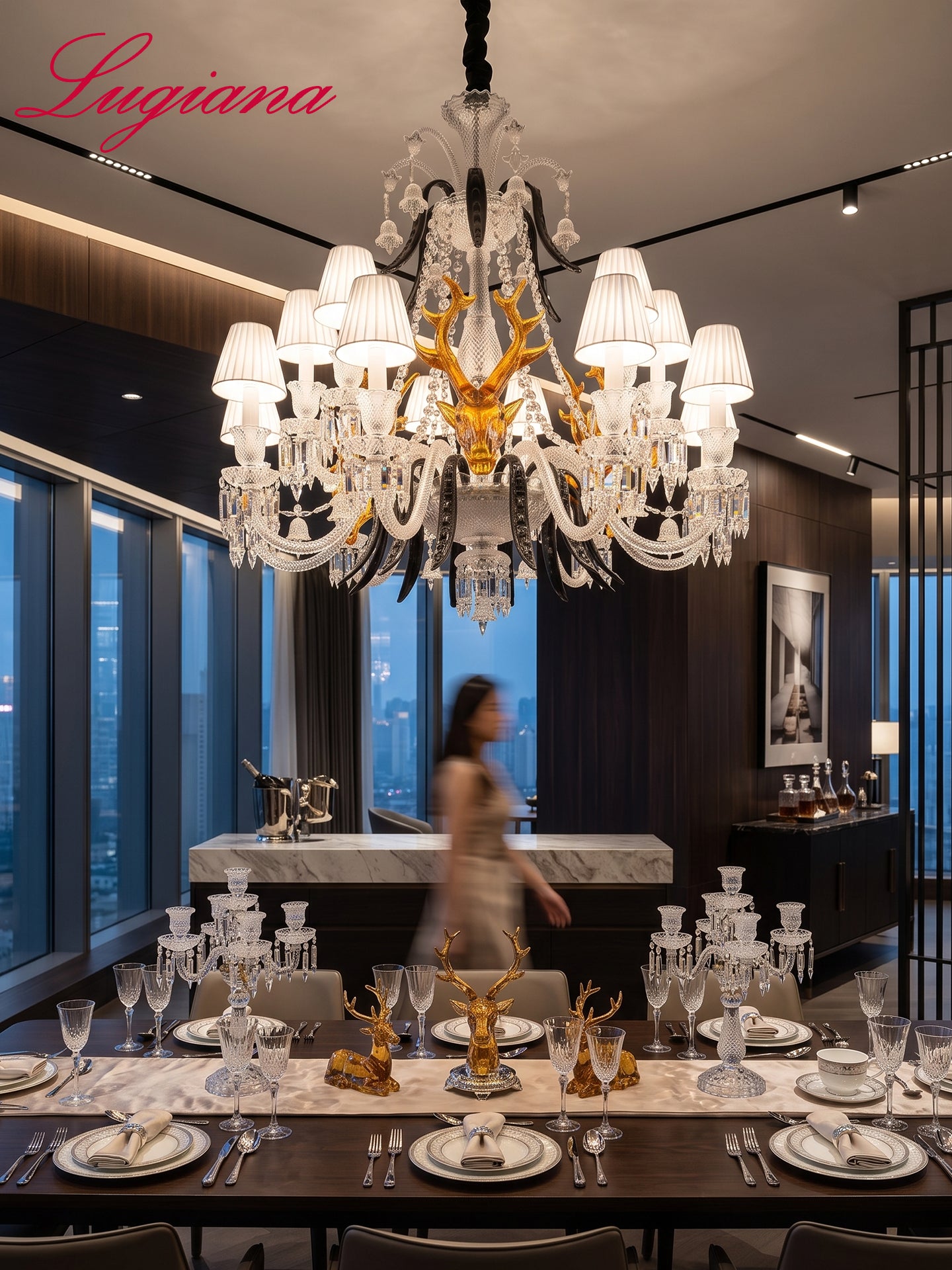 Customizable LighfLuxury Crystal Lamp