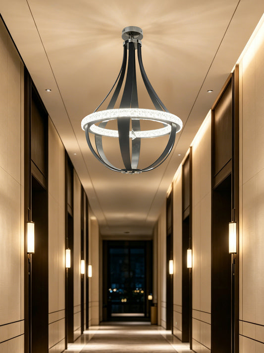 Modern LED Ring Pendant Light