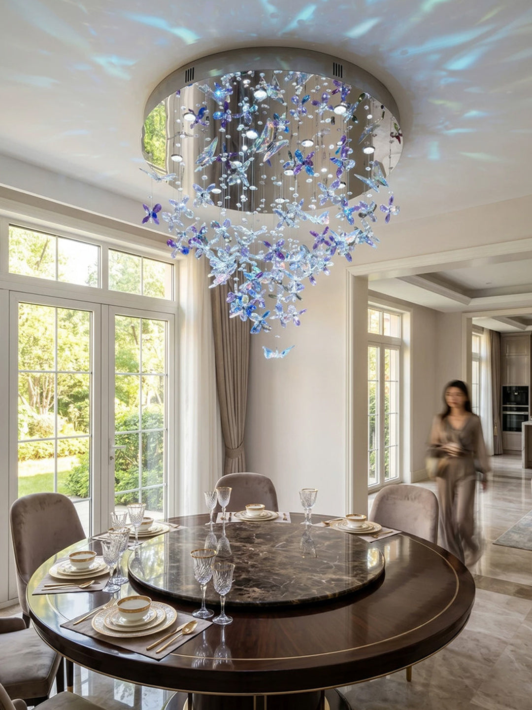 Butterfly Crystal Chandelier