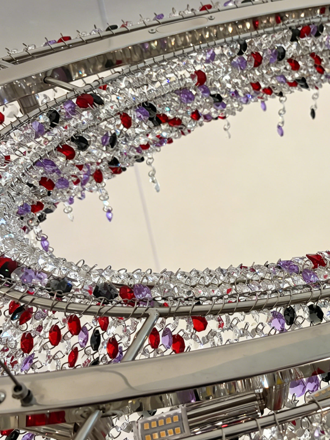Clear Crystal Linear Chandelier