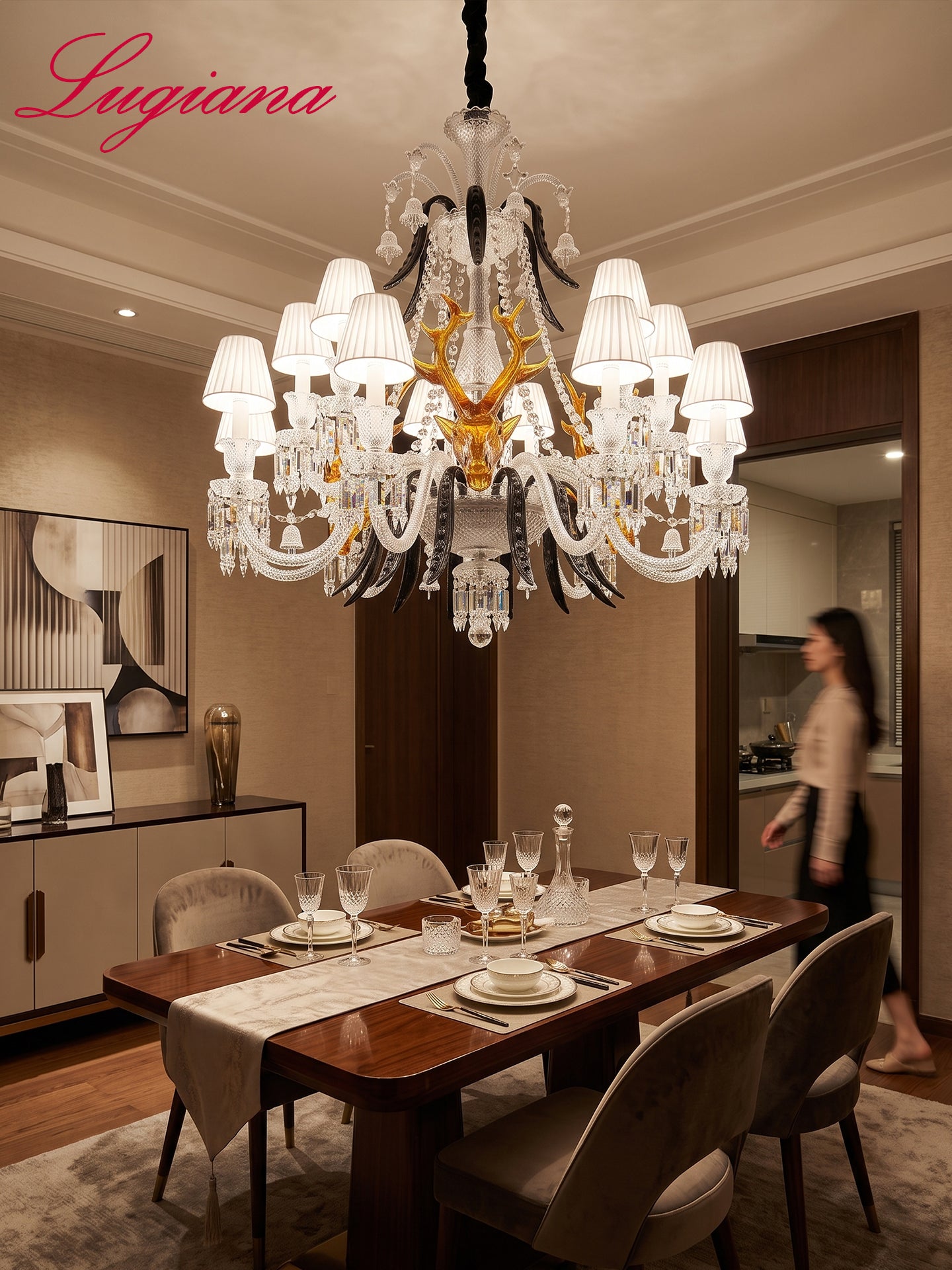 Customizable LighfLuxury Crystal Lamp