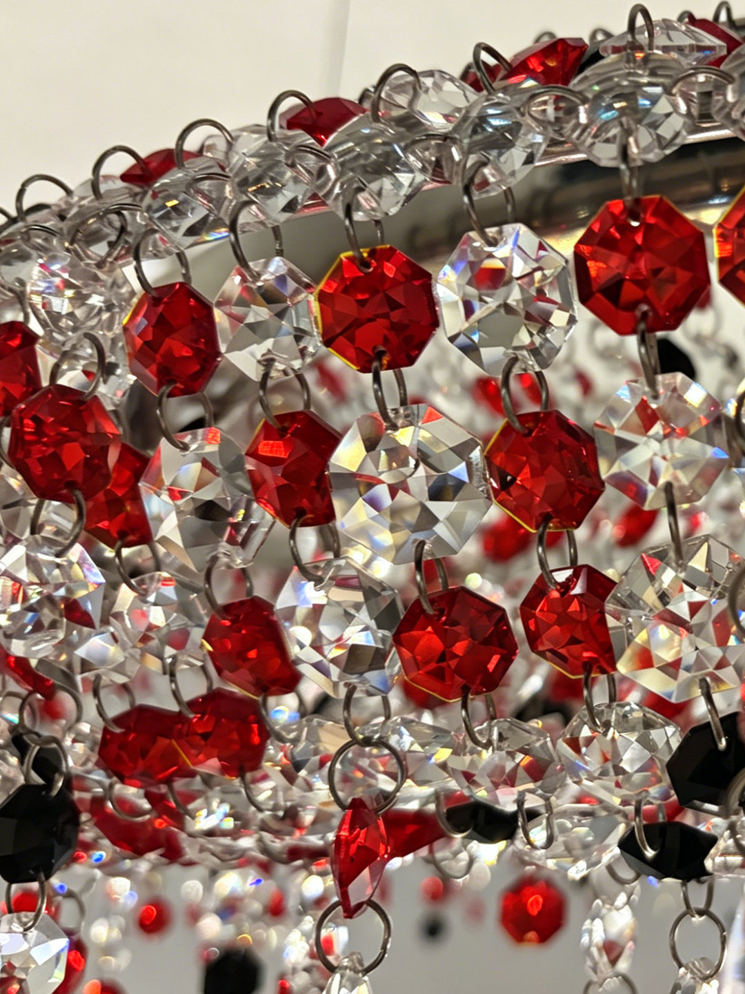 Modern Crystal Ring Chandelier