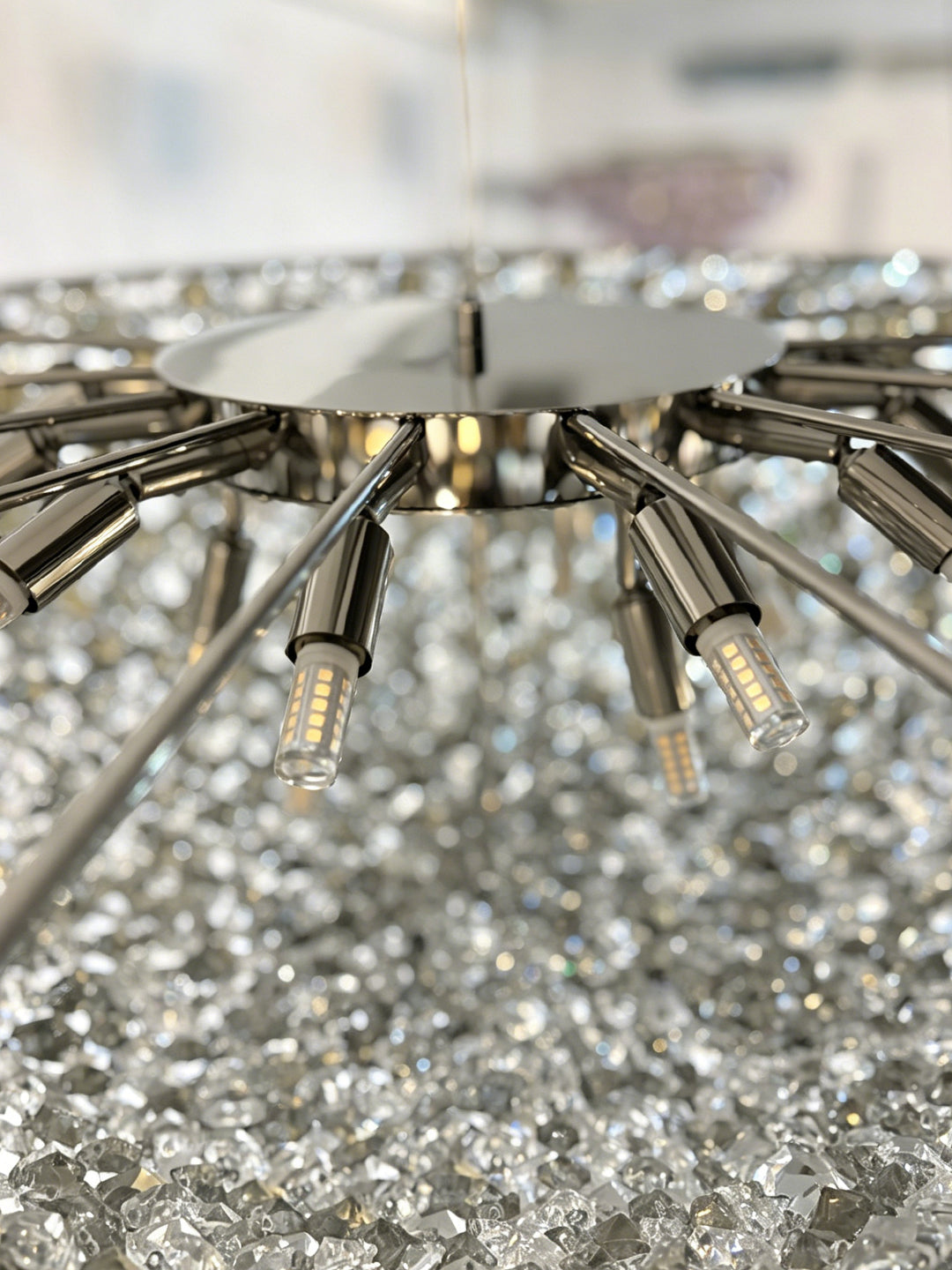 Colorful Crystal Chandelier