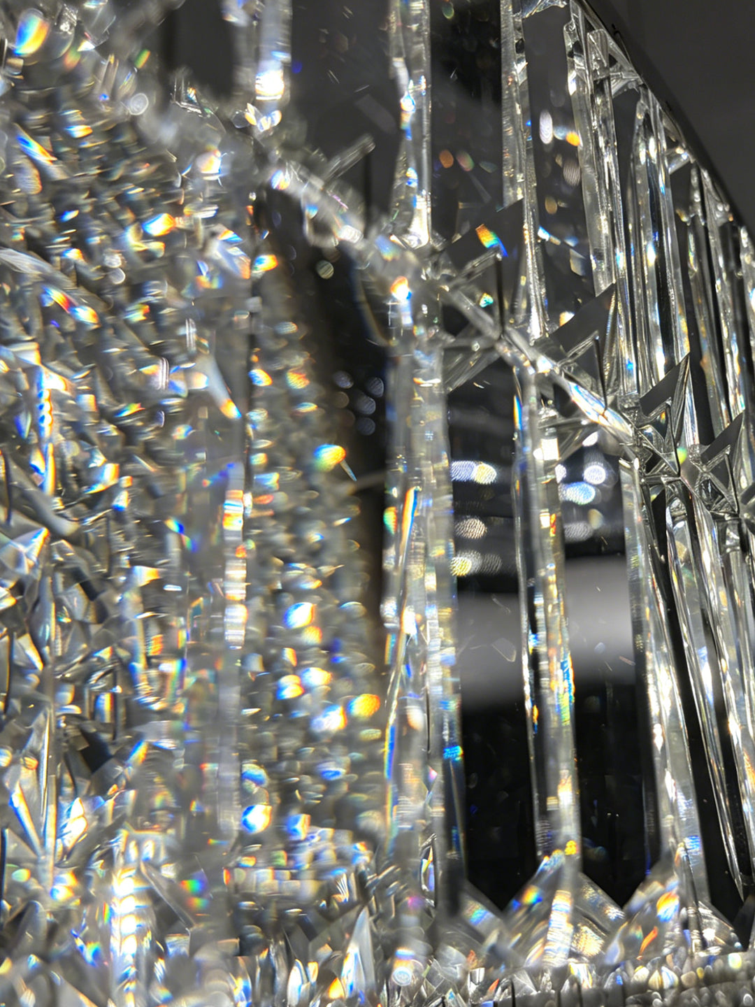 Tiered Round Crystal Chandelier