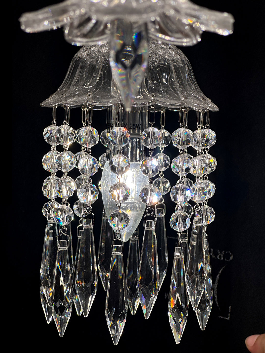 Luxury Linear Crystal Chandelier