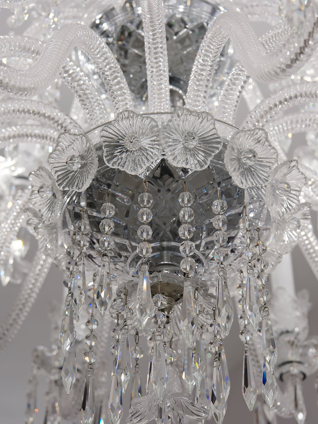 Luxury Linear Crystal Chandelier
