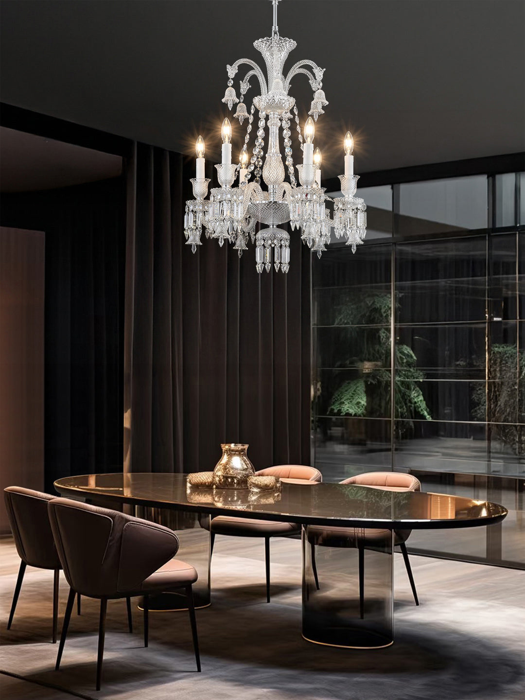 Zénith Crystal Chandelier