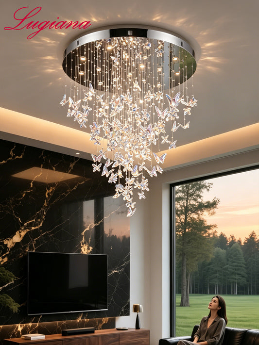 Butterfly Crystal Chandelier