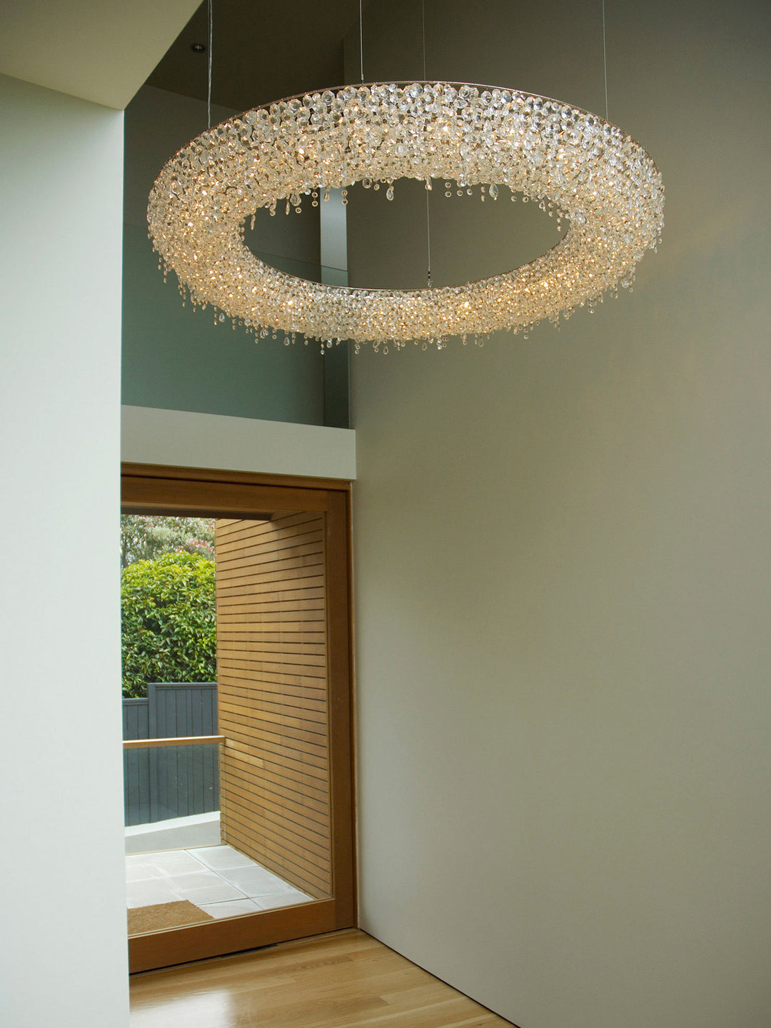 Modern Ring Crystal Chandelier