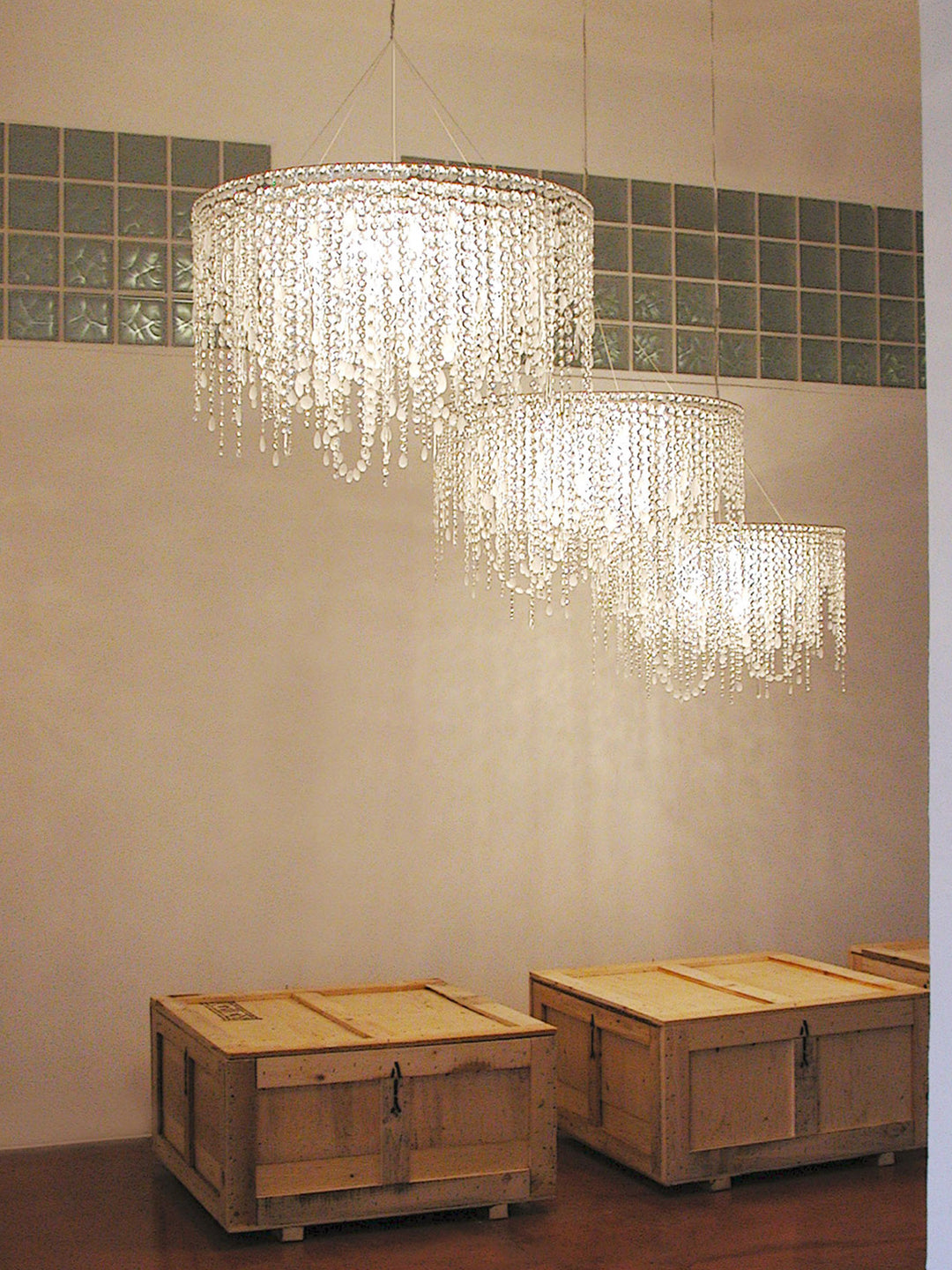 Round Crystal Chandelier