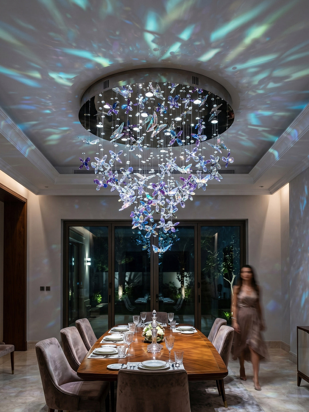 Butterfly Crystal Chandelier