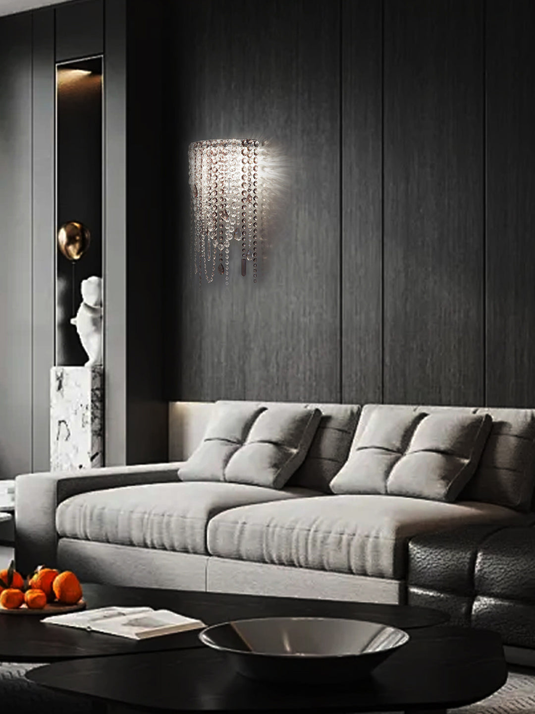 Crystal Wall Sconce
