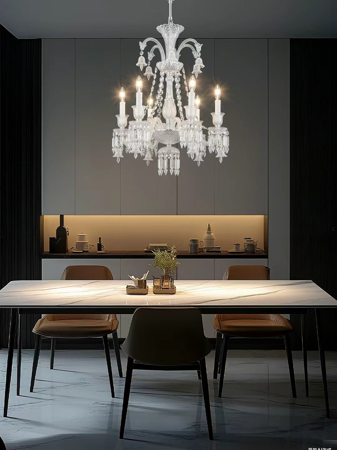 Zénith Crystal Chandelier