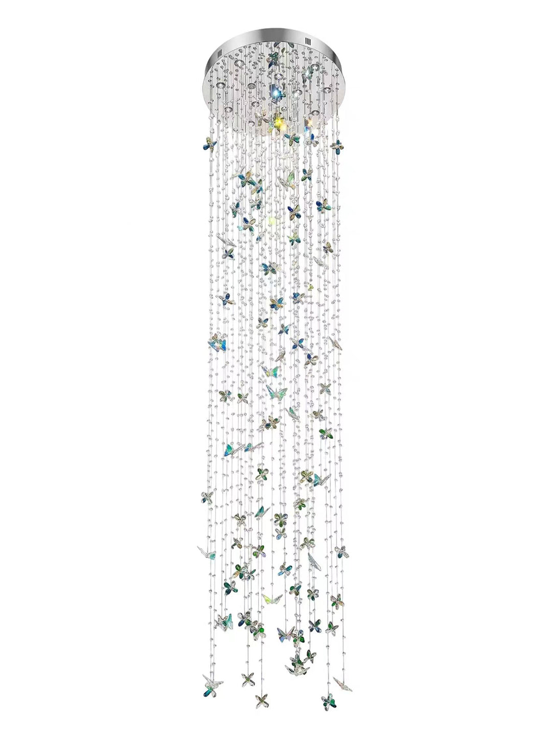 Cascade Crystal Staircase Chandelier