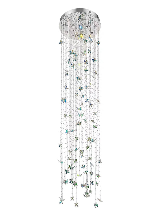 Cascade Crystal Staircase Chandelier