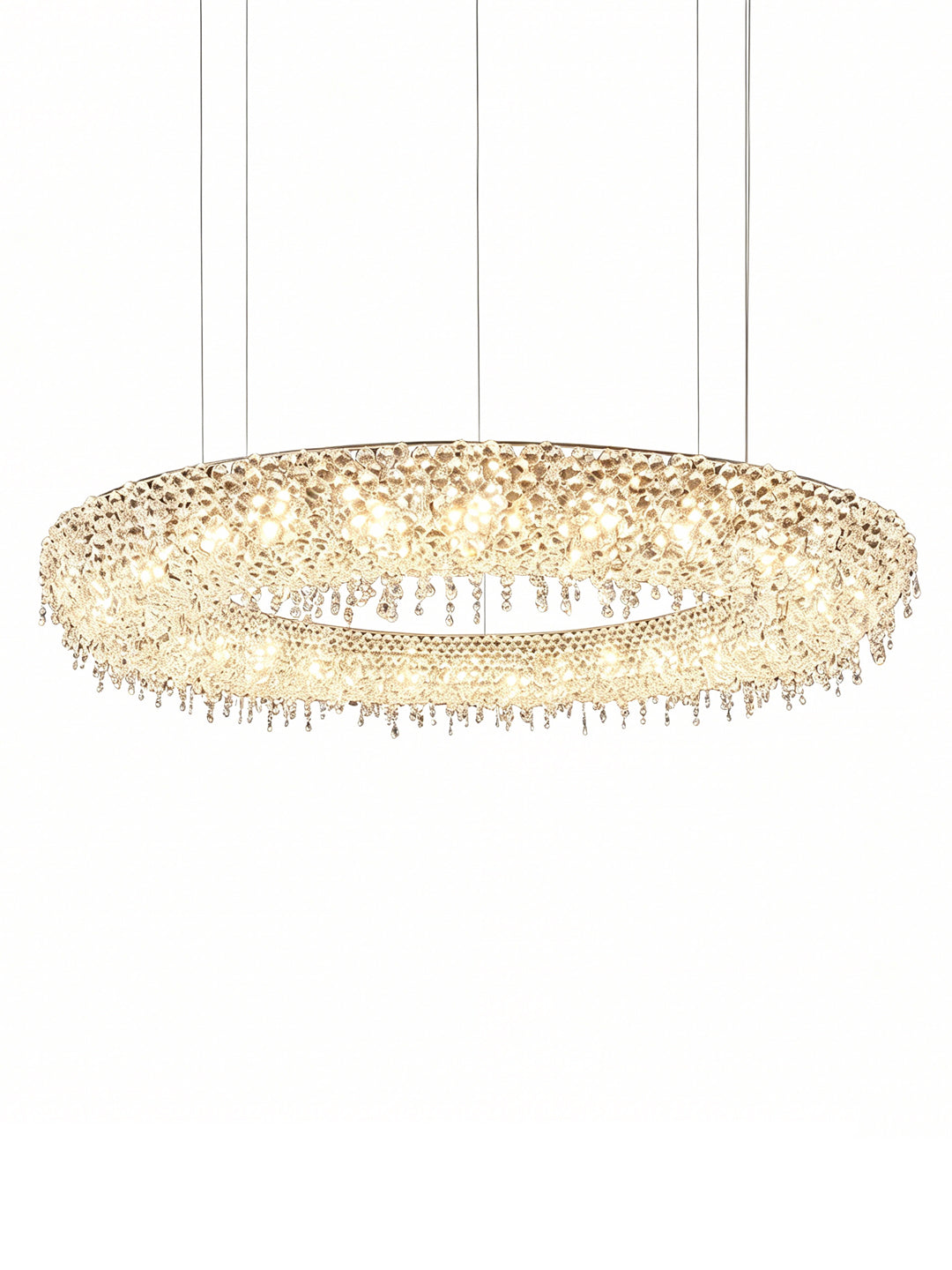 Modern Ring Crystal Chandelier