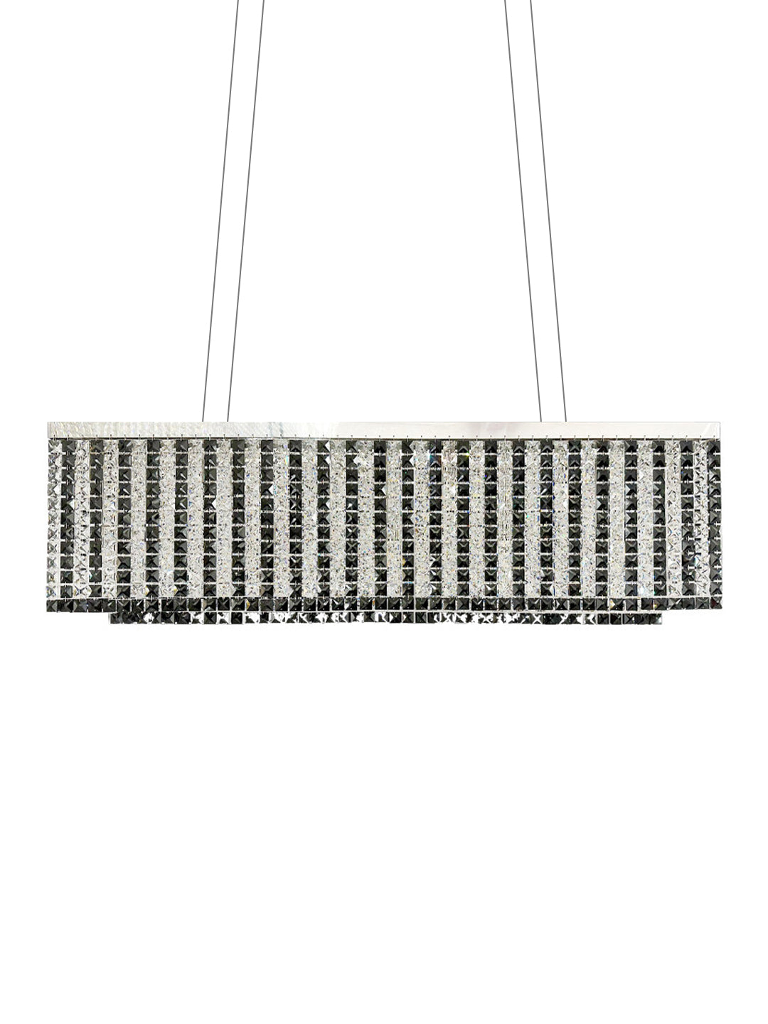 Linear Crystal Kitchen Island Pendant Light