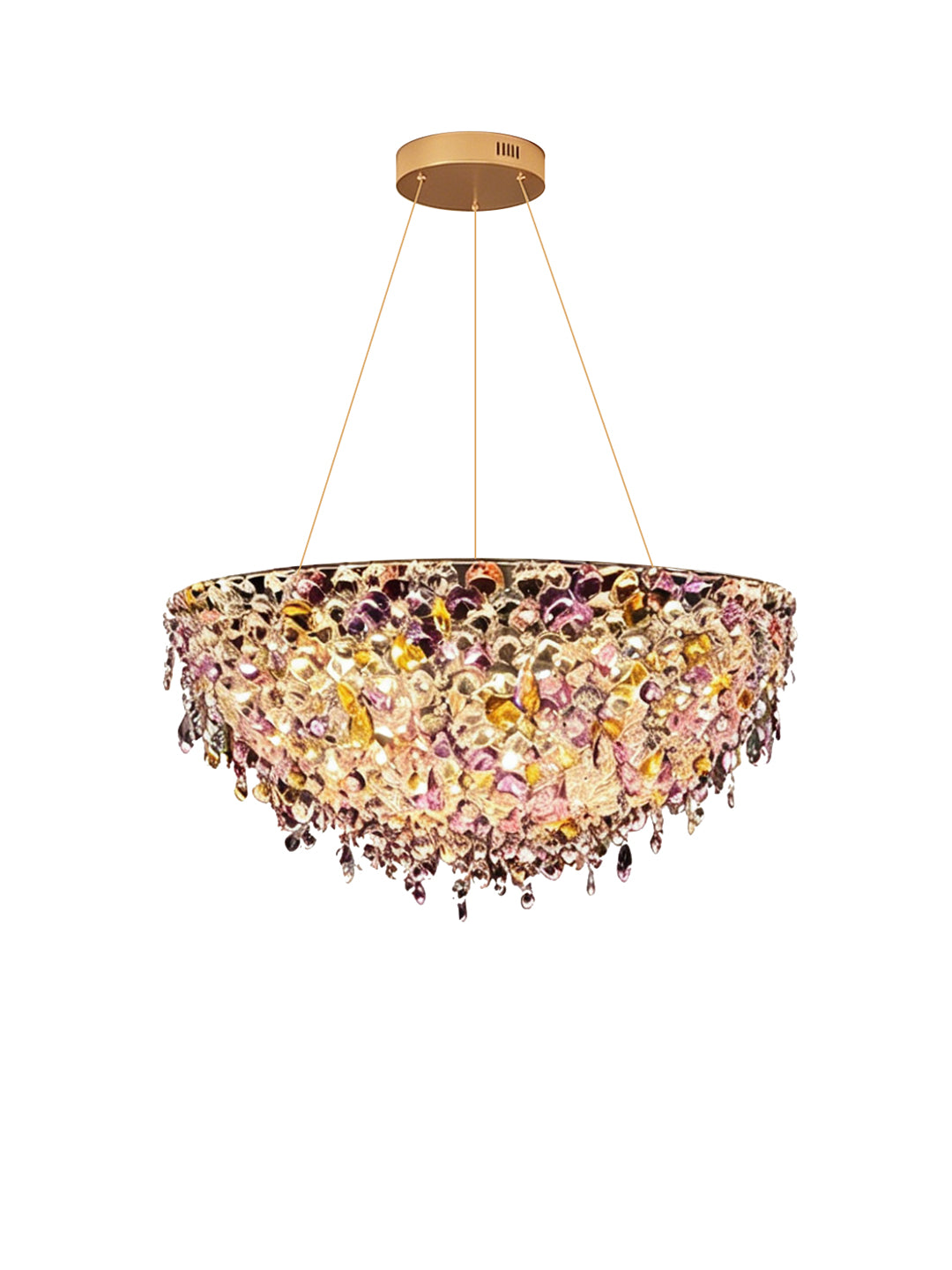 Colorful Crystal Chandelier